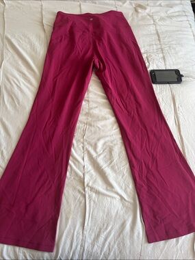 lululemon athletica Magenta Flare Leggings